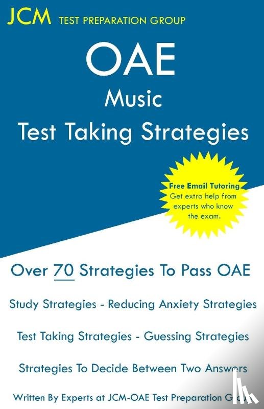 Test Preparation Group, Jcm-Oae - OAE Music Test Taking Strategies