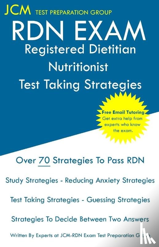 Test Preparation Group, Jcm-Rdn Exam - RDN Exam - Registered Dietitian Nutritionist Test Taking Strategies
