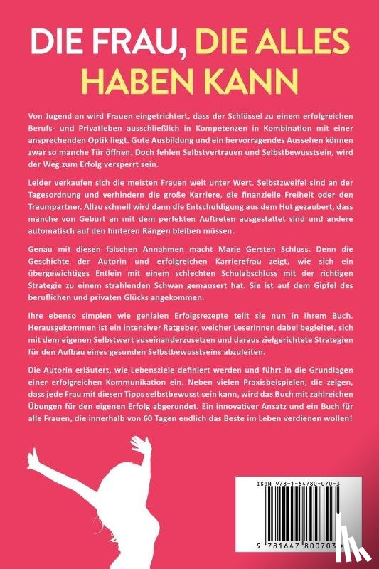 Gersten, Marie - Die Frau, die alles haben kann