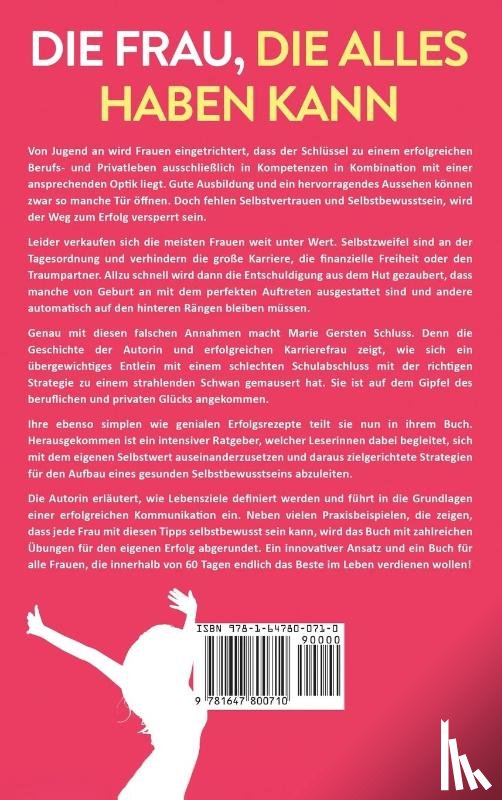 Gersten, Marie - Die Frau, die alles haben kann