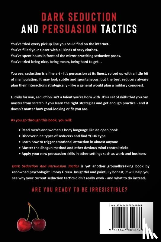 Green, Emory - Dark Seduction and Persuasion Tactics