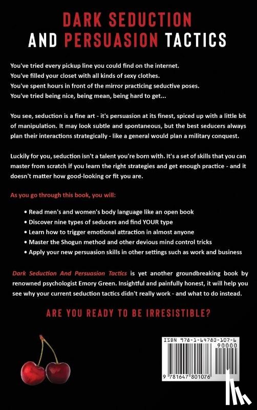 Green, Emory - Dark Seduction and Persuasion Tactics