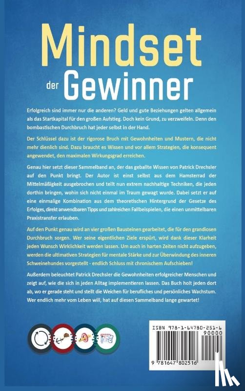 Drechsler, Patrick - Mindset der Gewinner - Das grosse 4 in 1 Buch fur grenzenlosen Erfolg im Leben
