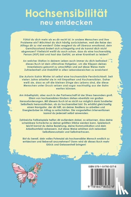 Winter, Katrin - Hochsensibilitat neu entdecken