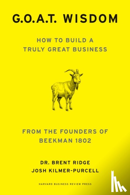 Ridge, Dr. Brent, Kilmer-Purcell, Josh - GOAT Wisdom