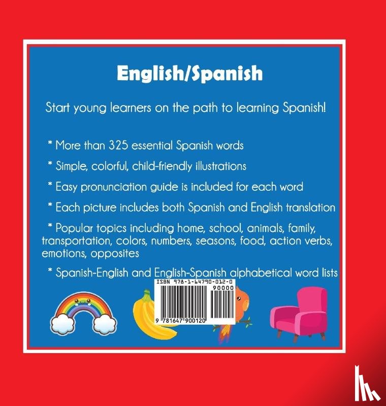 Dylanna Press - English Spanish Picture Dictionary