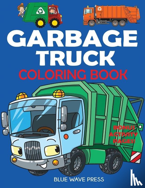 Blue Wave Press - Garbage Truck Coloring Book