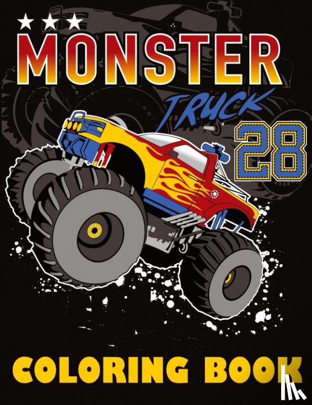 Blue Wave Press - Monster Truck Coloring Book