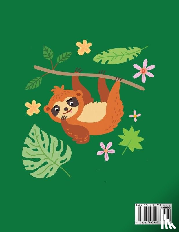 Blue Wave Press - Sloth Coloring Book