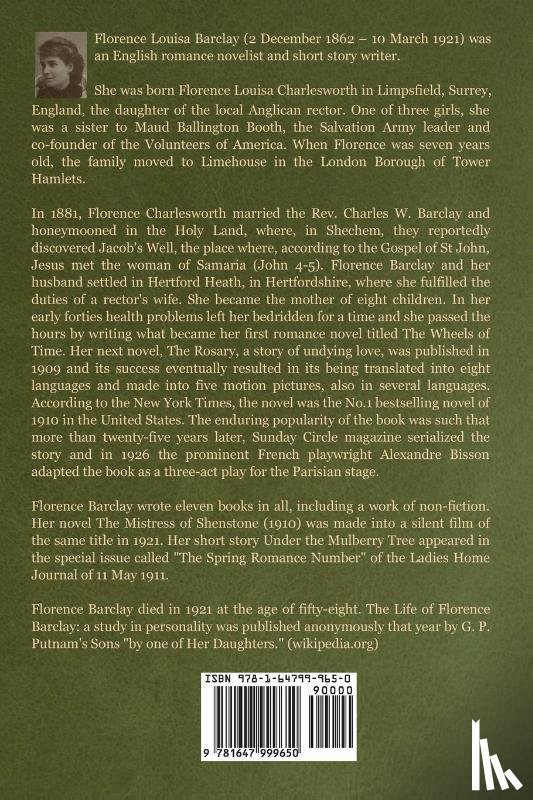 Barclay, Florence L - The Mistress of Shenstone