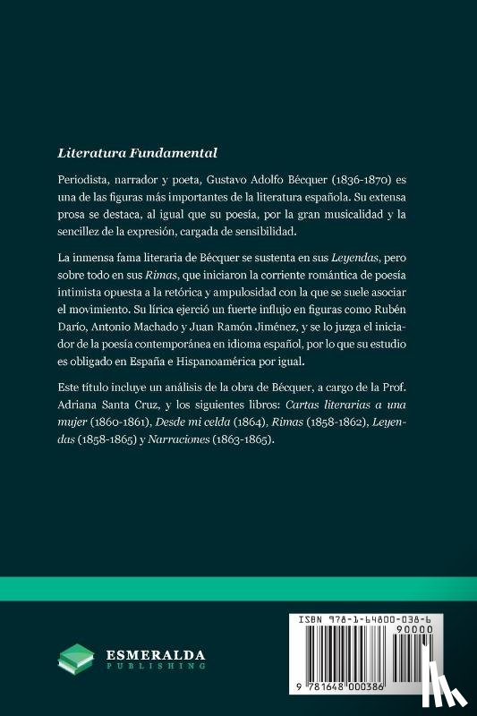 Bécquer, Gustavo Adolfo - Gustavo Adolfo Bécquer - Selección de obras