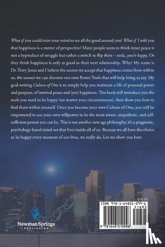 Jones, Dr Terry - Culture of One