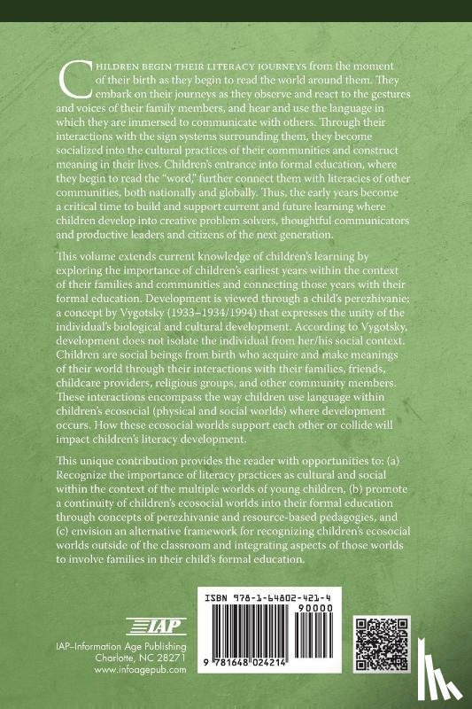  - Understanding the Worlds of Young Children