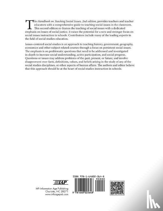  - Handbook on Teaching Social Issues
