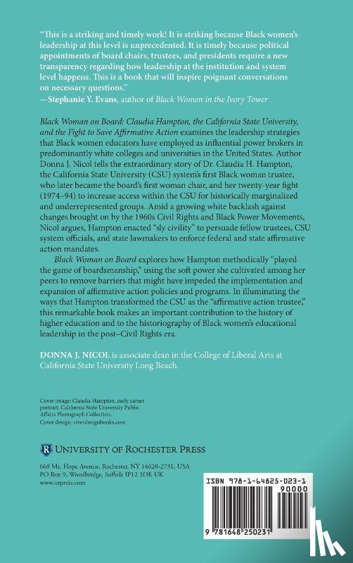 Nicol, Donna J. - Black Woman on Board