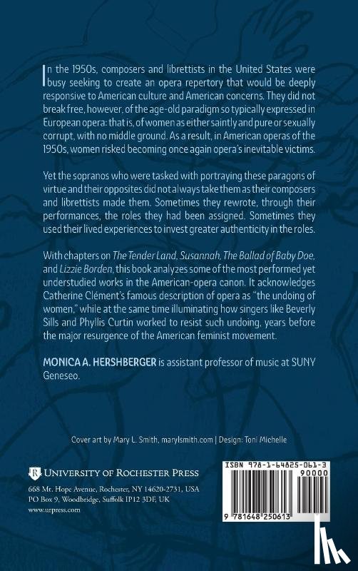 Hershberger, Professor Monica A. - Women in American Operas of the 1950s