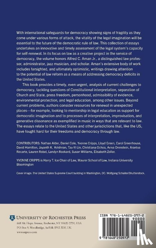  - Law and the Protection of Democracy