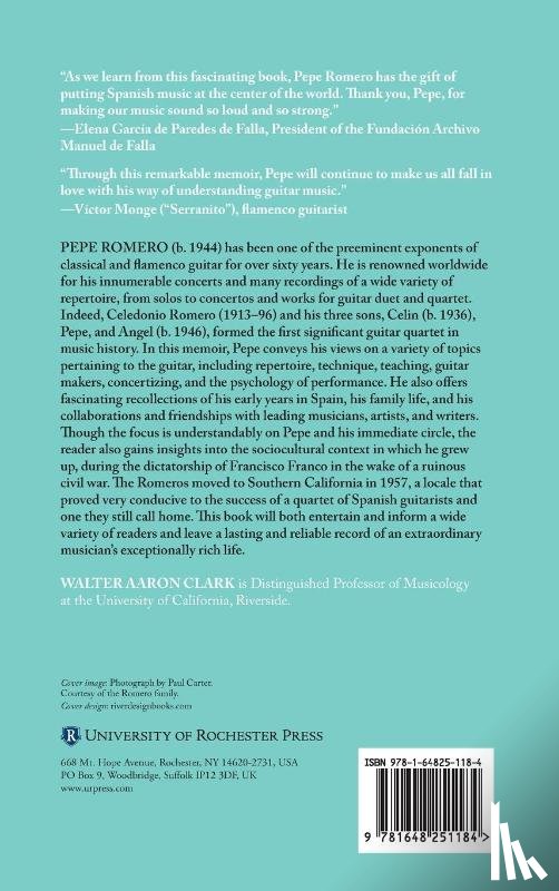 Clark, Professor Walter Aaron, Romero, Pepe - Pepe Romero