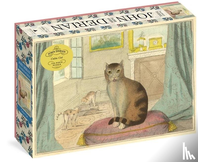 Derian, John, Artisan Puzzle - John Derian Paper Goods: Calm Cat 750-Piece Puzzle