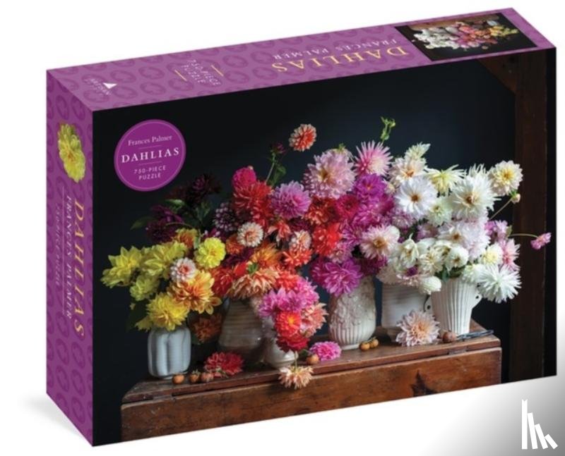 Palmer, Frances, Artisan Puzzle - Dahlias 750-Piece Puzzle