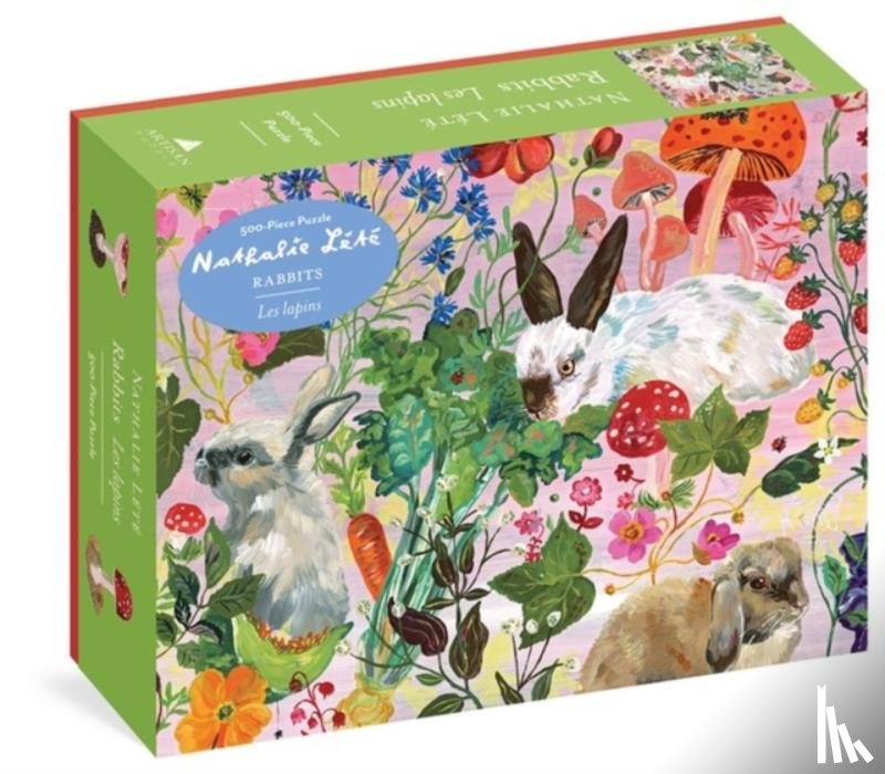 Lete, Nathalie, Artisan Puzzle - Nathalie Lete: Rabbits 500-Piece Puzzle