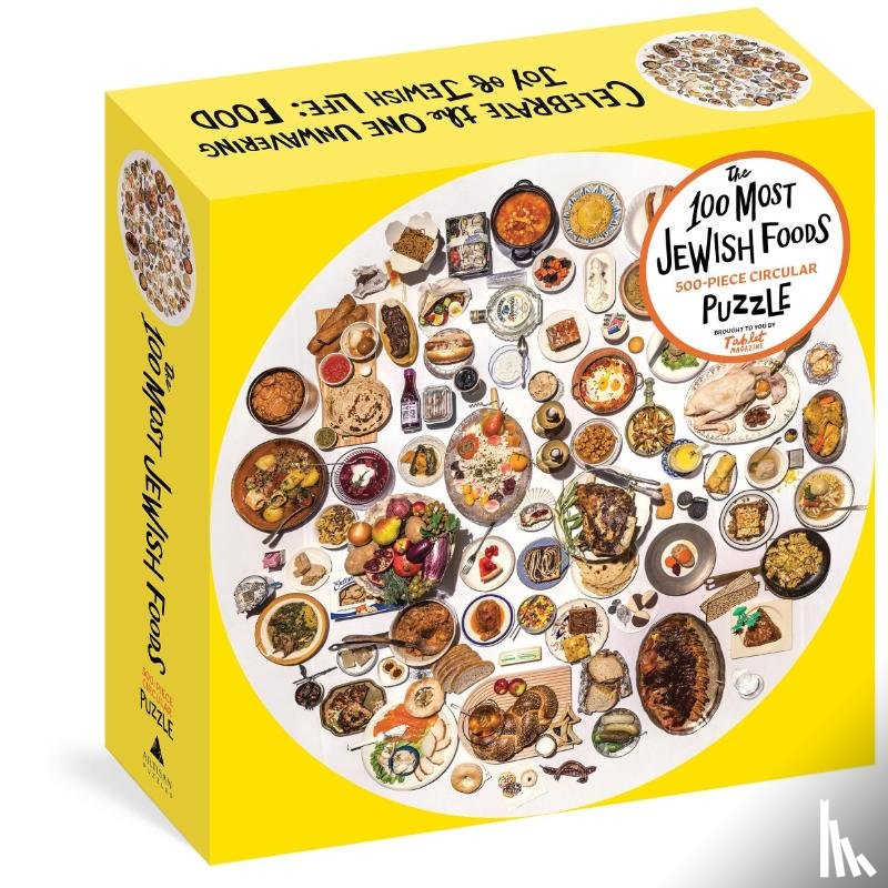 Tablet - The 100 Most Jewish Foods: 500-Piece Circular Puzzle