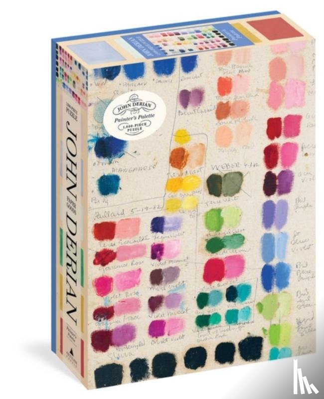 Derian, John - John Derian Paper Goods: Painter's Palette 1,000-Piece Puzzle