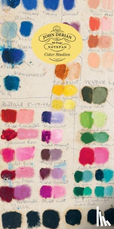 Derian, John - John Derian Paper Goods: Color Studies 80-Page Notepad