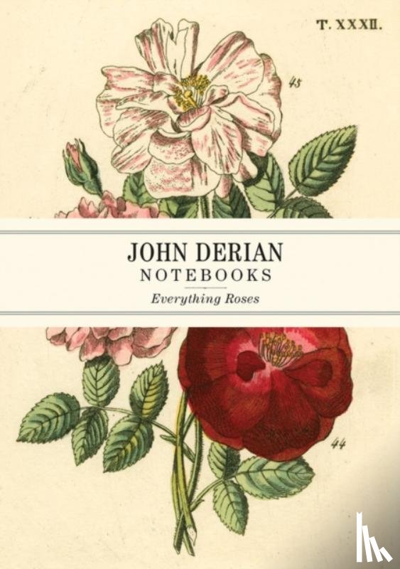 Derian, John - John Derian Paper Goods: Everything Roses Notebooks