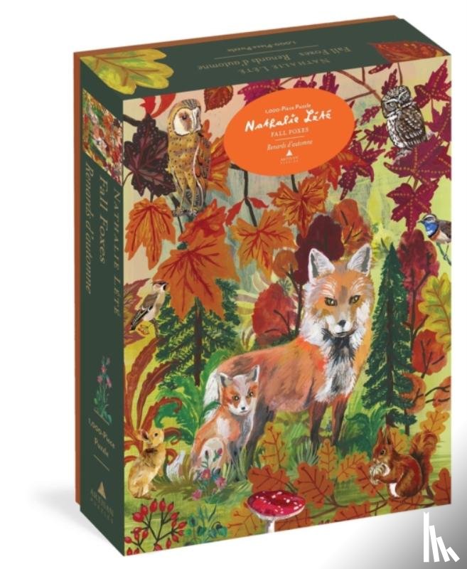 Lete, Nathalie - Nathalie Lete: Fall Foxes 1,000-Piece Puzzle
