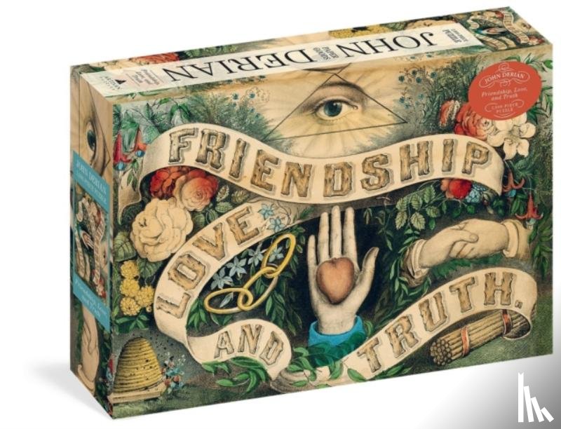 Derian, John - John Derian Paper Goods: Friendship, Love, and Truth 1,000-Piece Puzzle