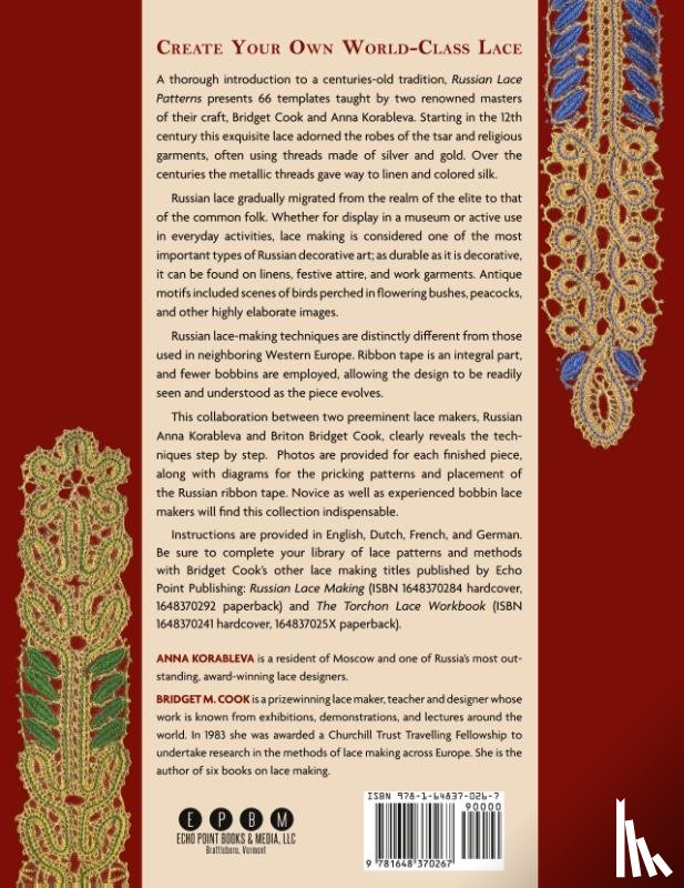 Korableva, Anna, Cook, Bridget - Russian Lace Patterns