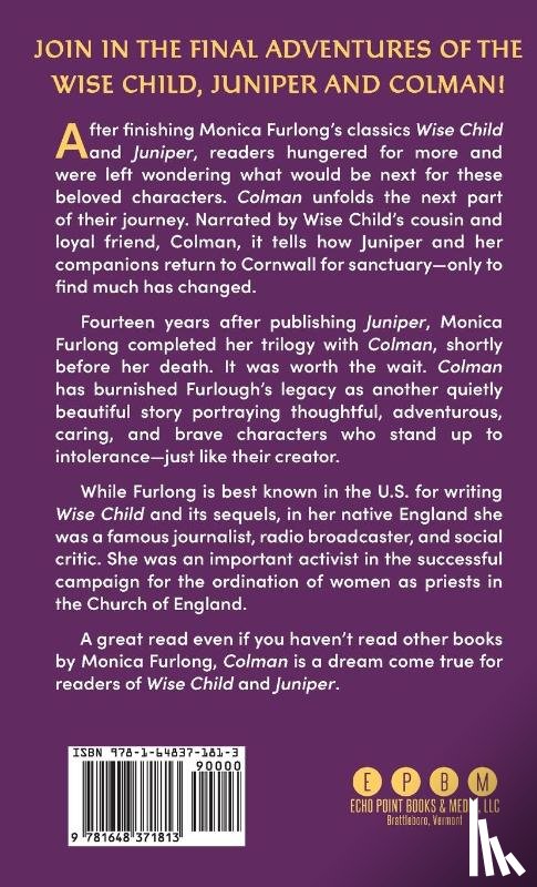 Furlong, Monica - Colman