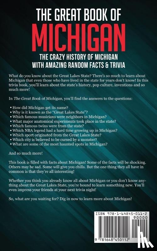 O'Neill, Bill - The Great Book of Michigan