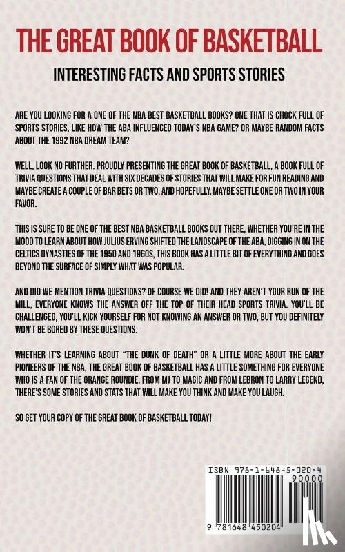 O'Neill, Bill - The Great Book of Basketball