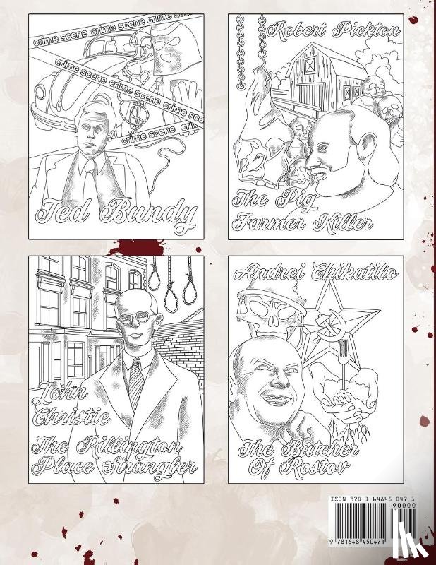 Rosewood, Jack - The Serial Killer Coloring Book II