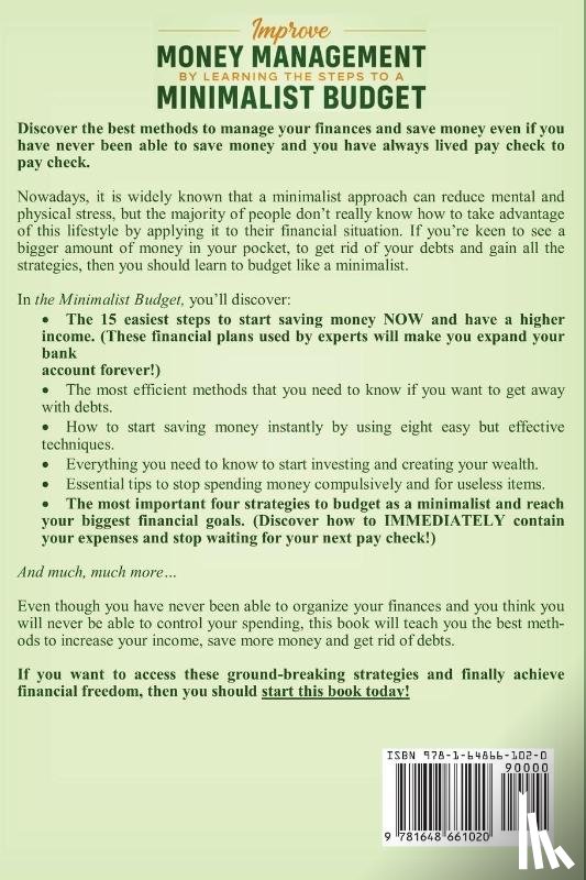 Woods, Gareth - Improve Money Management by Learning the Steps to a Minimalist Budget