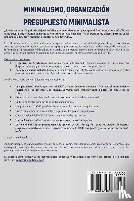 Olivo, Eladio - Minimalismo, organizacion y presupuesto minimalista 2 libros en 1