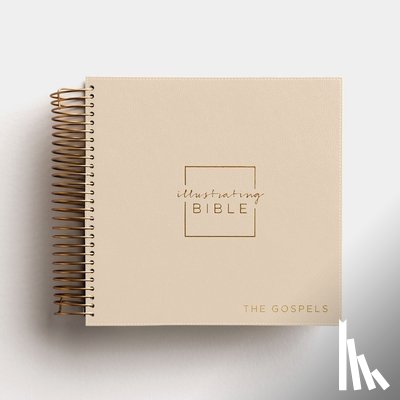 Dayspring - Niv, Spiral-Bound Illustrating Bible: The Gospels, Leathersoft Spiral, Tan: Draw, Write, and Reflect Your Way Through Scripture