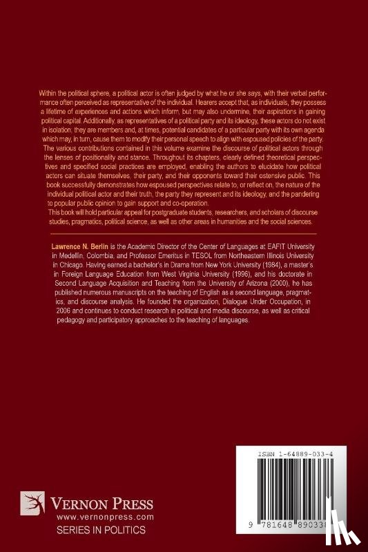  - Positioning and Stance in Political Discourse