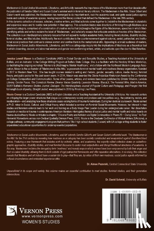  - Madwomen in Social Justice Movements, Literatures, and Art