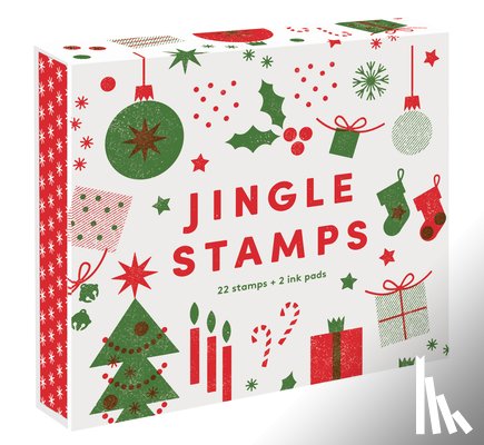 Princeton Architectural Press - Jingle Stamps: 22 Stamps + 2 Ink Pads