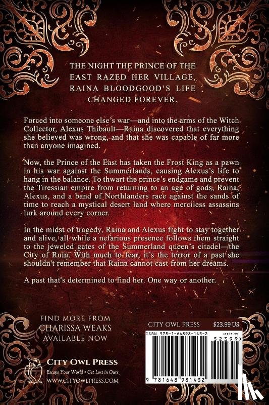 Weaks, Charissa - City of Ruin