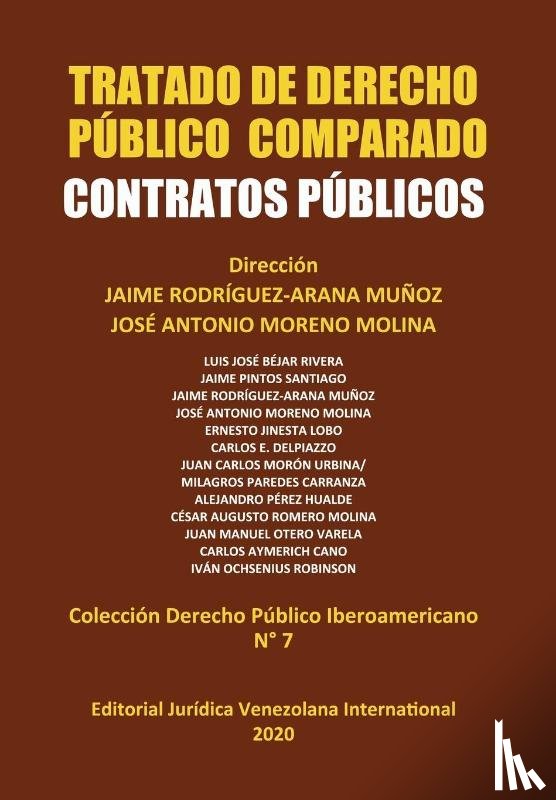  - Tratado de Derecho Publico Comparado. Contratos Publicos