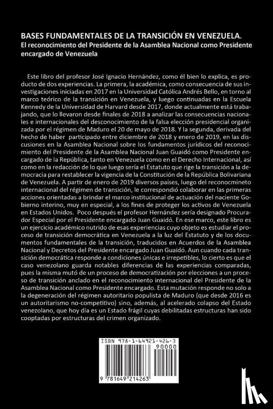 Hernandez G, Jose Ignacio - Bases Fundamentales de la Transicion En Venezuela.