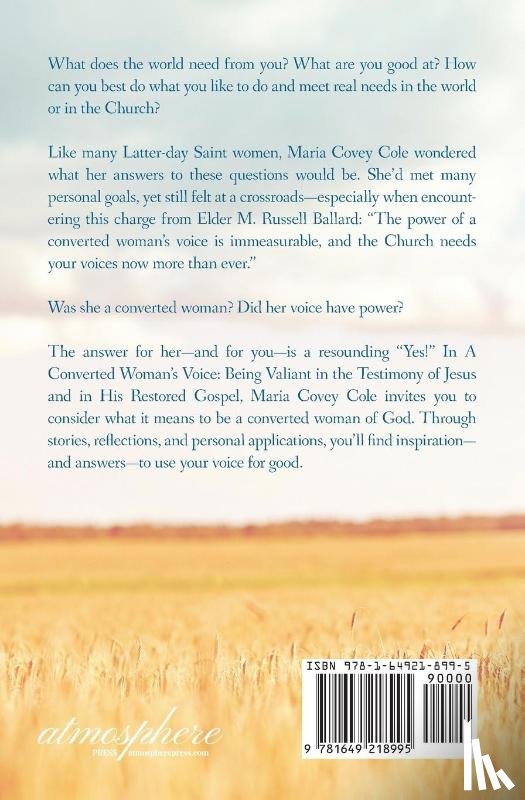 Cole, Maria Covey - A Converted Woman's Voice
