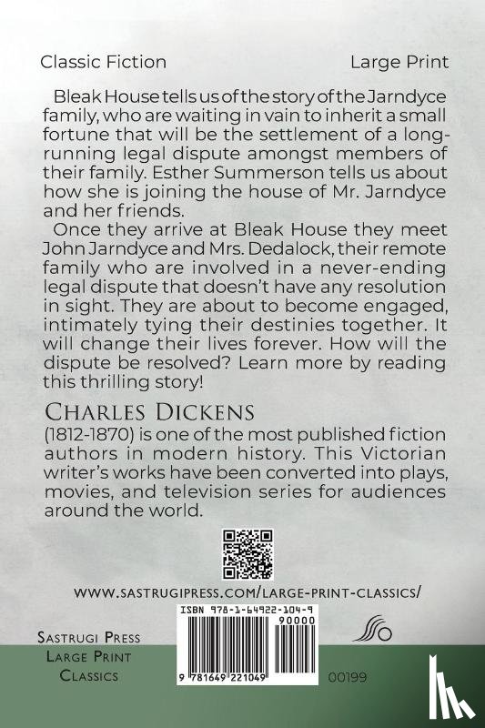 Dickens, Charles - Bleak House (Large Print, Annotated)