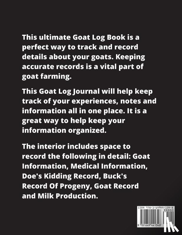 Newton, Amy - All My Goat Shit, Goat Log