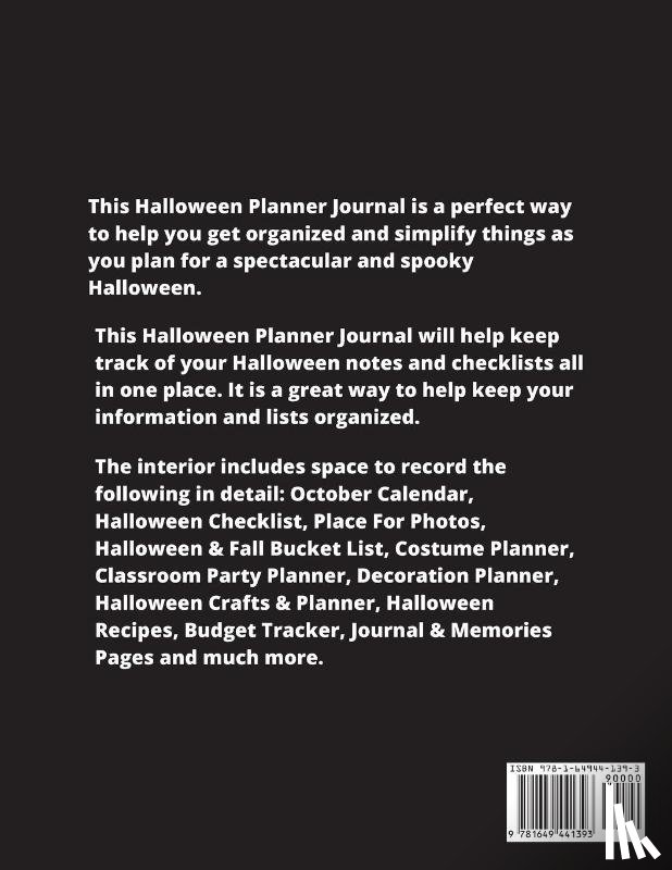 Newton, Amy - Halloween Planner