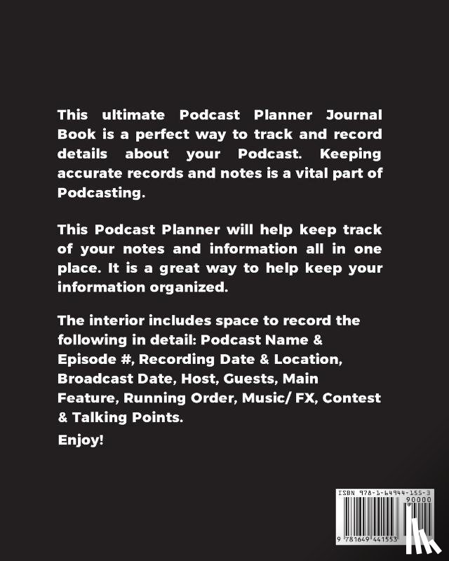Newton, Amy - Podcast Planner